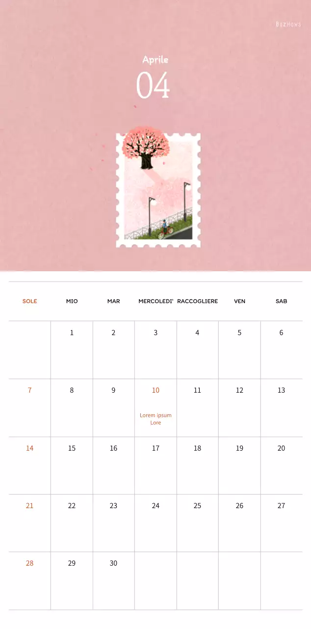 Illustrazioni di francobolli con un concetto caldo