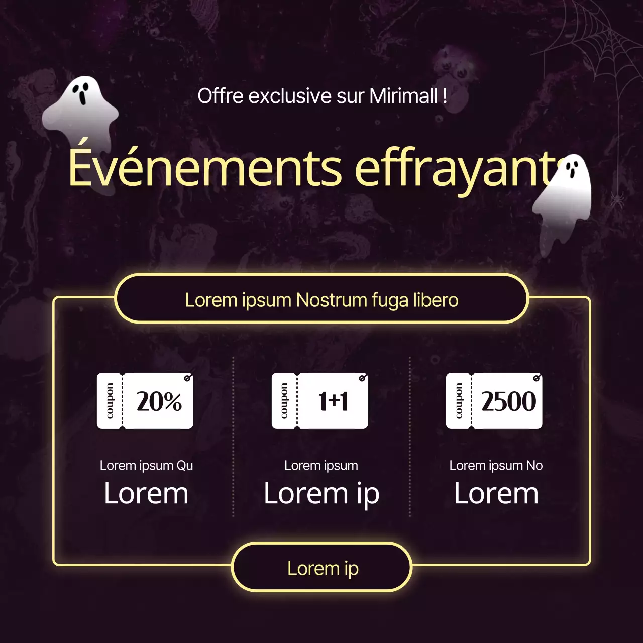 Dark Feeling Horror Thriller Halloween Event