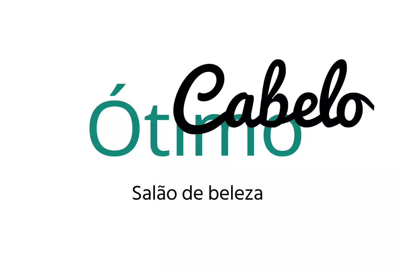Sinal de loja elegante com texto do salão de cabeleireiro Mayer em branco, preto e turquesa