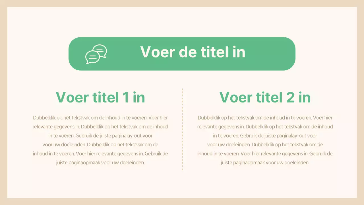 Presentatie huisdier