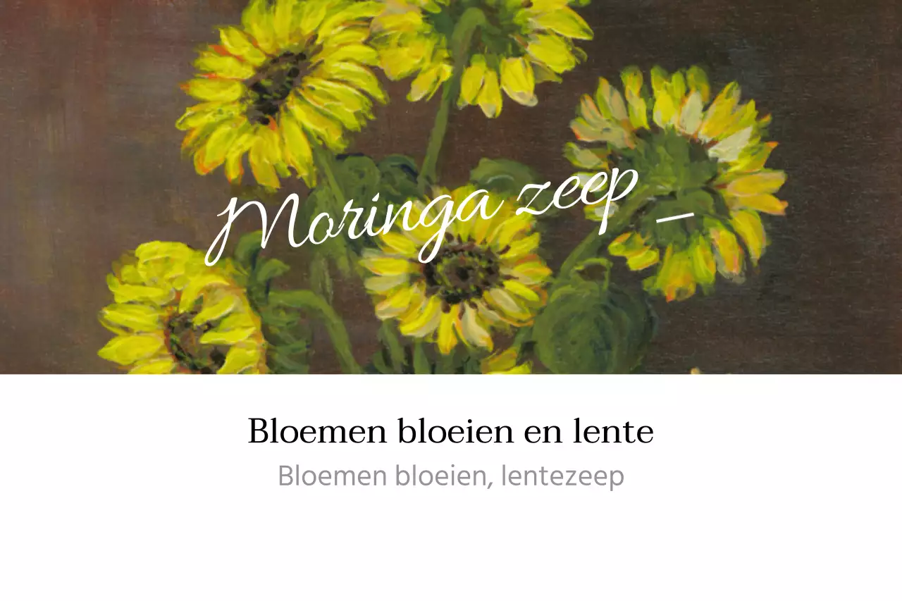 Wanneer de bloemen bloeien en de lente