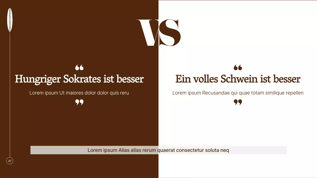 Braun gefärbter geisteswissenschaftlicher Buchclub