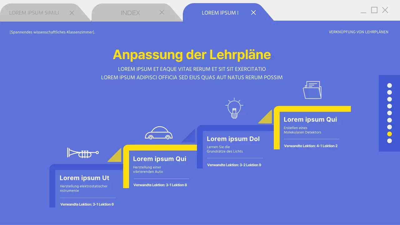 Präsentation des außerschulischen Programms