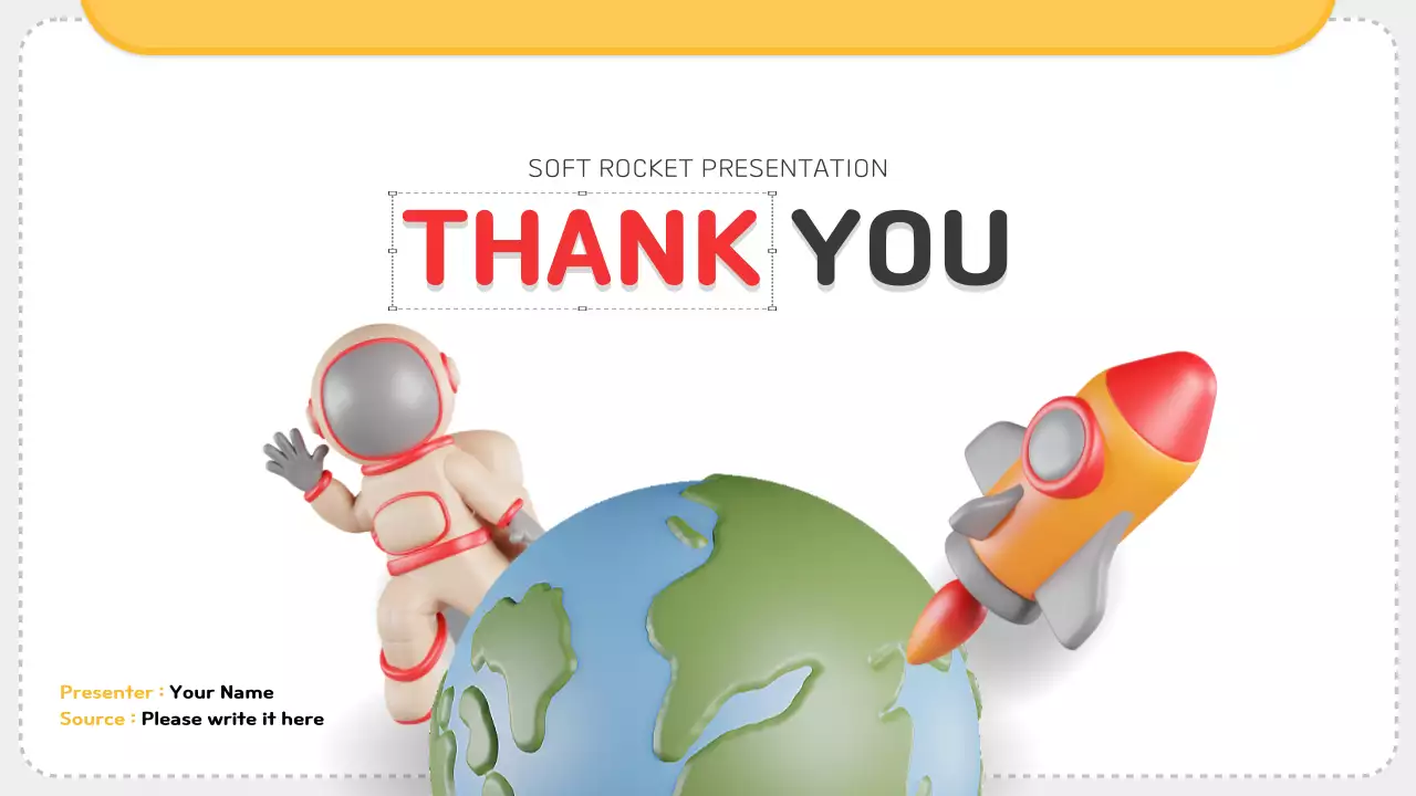 오렌지 모던 스페이스 프리젠테이션