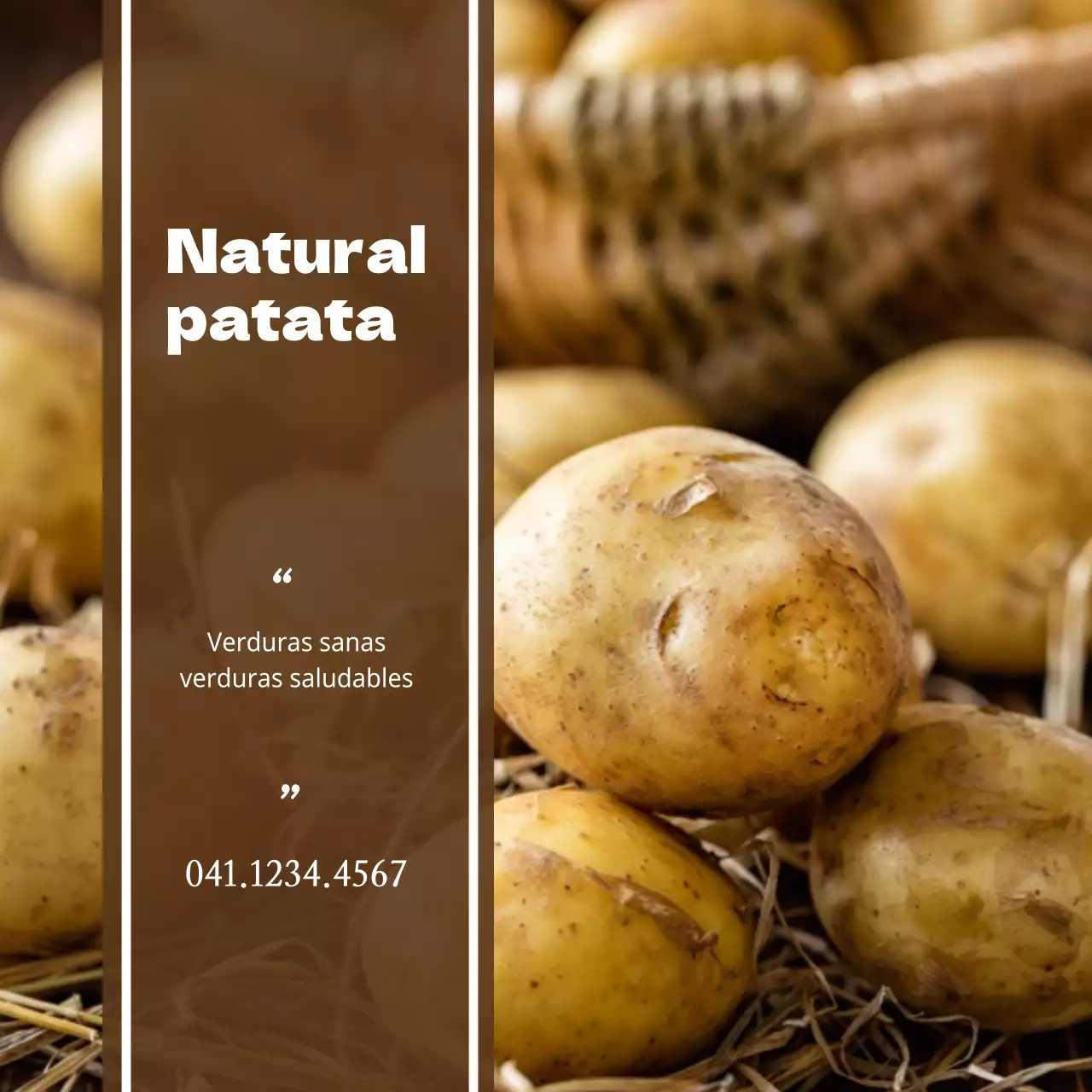 Patatas al natural