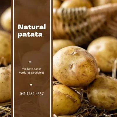 Patatas al natural
