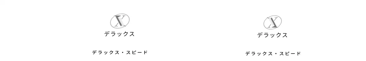 白と黒の高級感のある素敵な車のロゴ