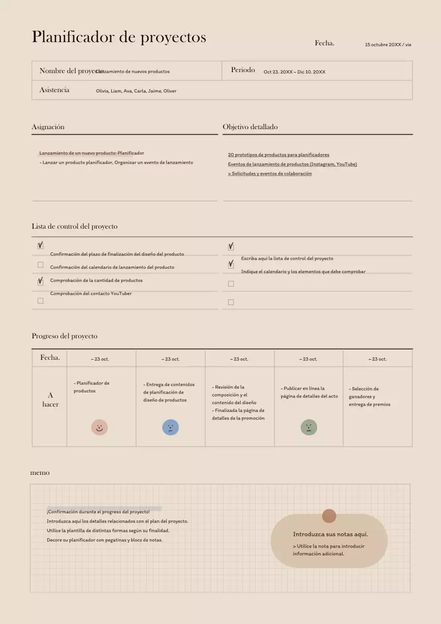 Una agenda GoodNote marrón sentimental