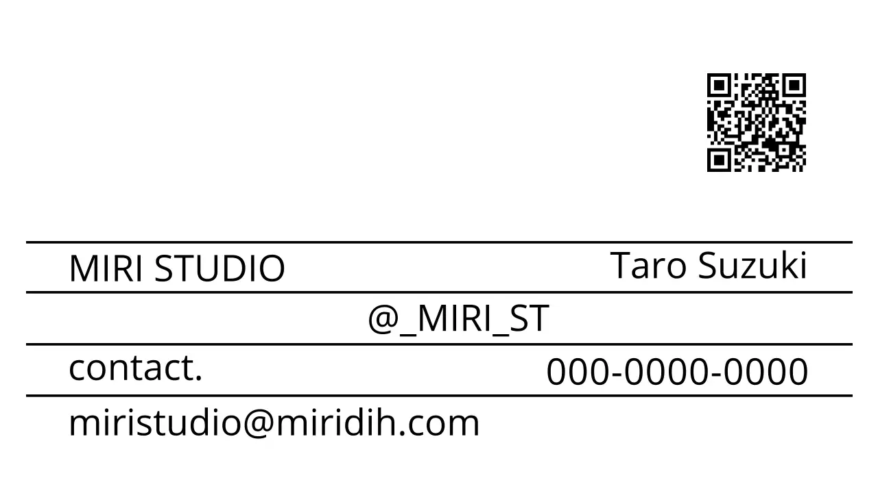 黒い背景の幾何学的な幾何学的な図形要素を使用したデザインスタジオビジネス名刺