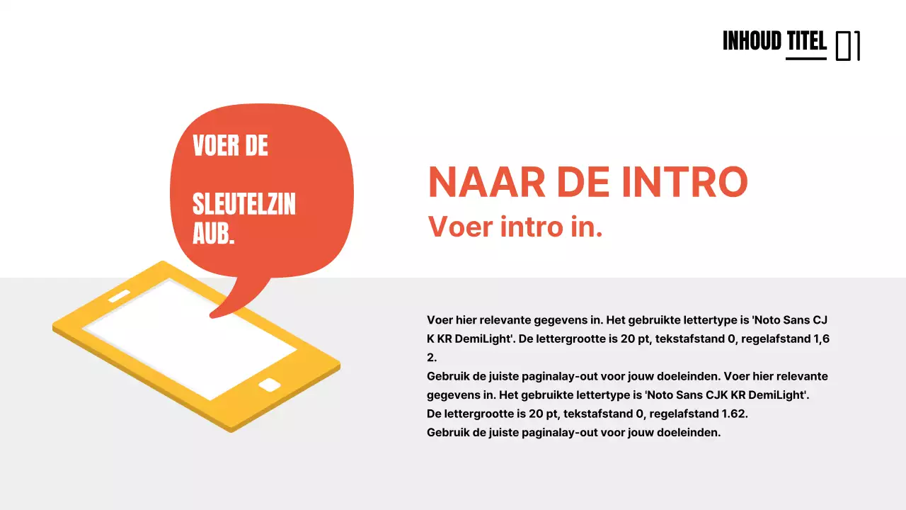 Presentaties voor schoolpresentaties