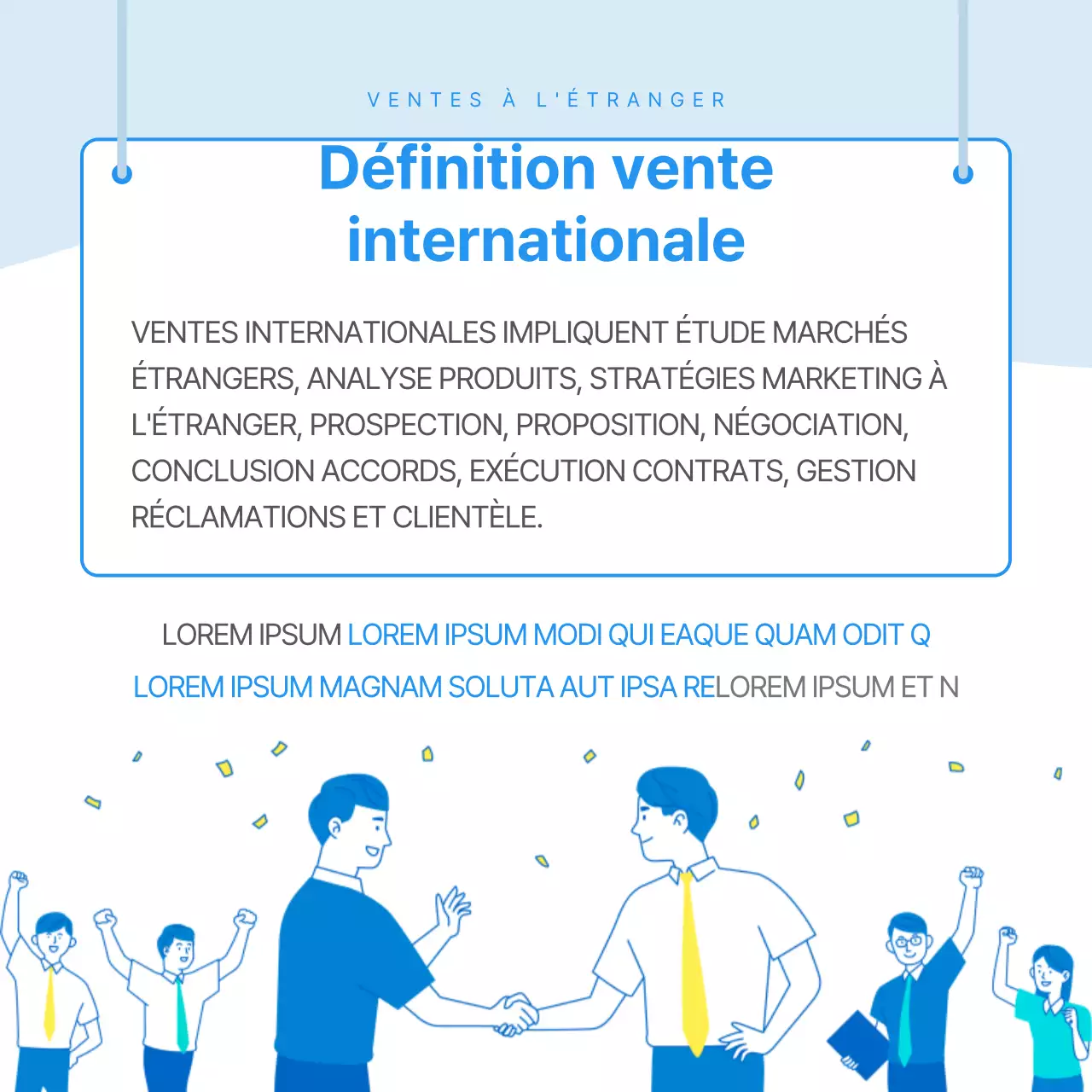 Découvrez nos postes de vendeurs internationaux bleus et câlins Careers Business Guide