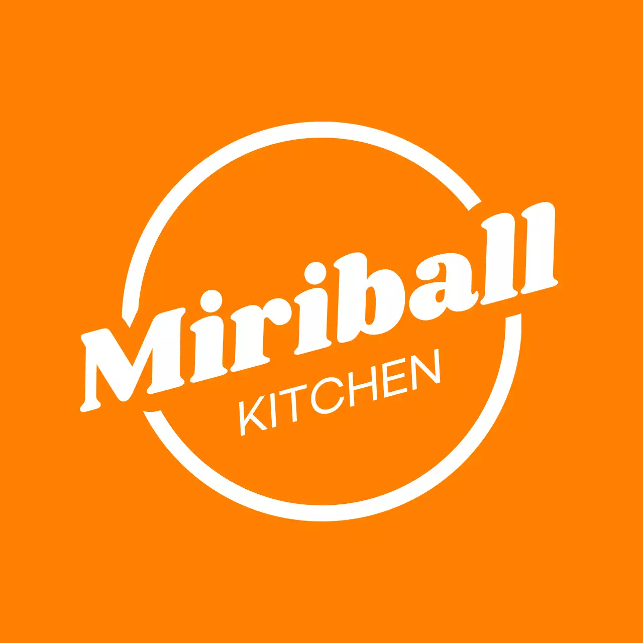 オレンジ シンプル デザイン ロゴ