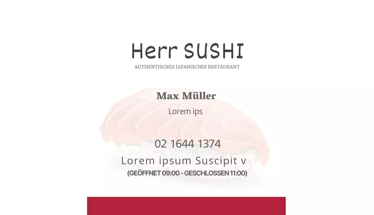 Herr Sushi