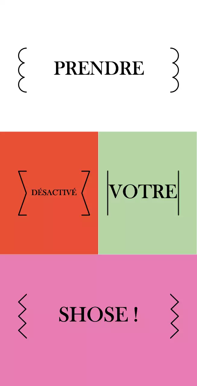 Styles de texte mignons et colorés