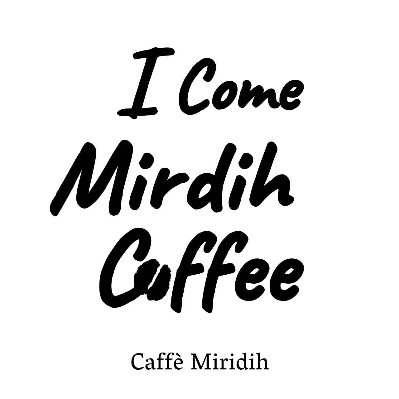 Nero, emozionale e pulito stile di layout del testo