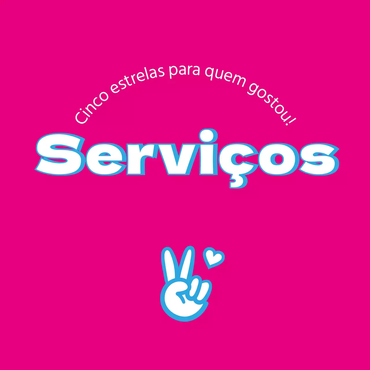 Autocolantes de serviço