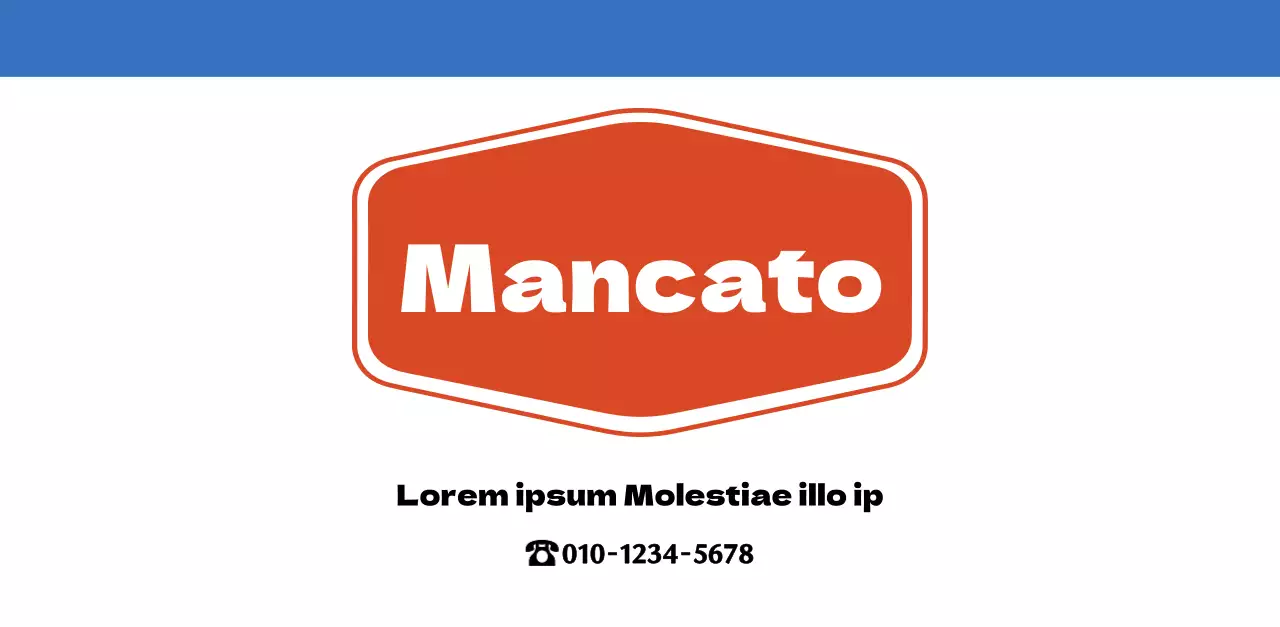 Calendario nostalgico di concezione retrò in rosso e blu