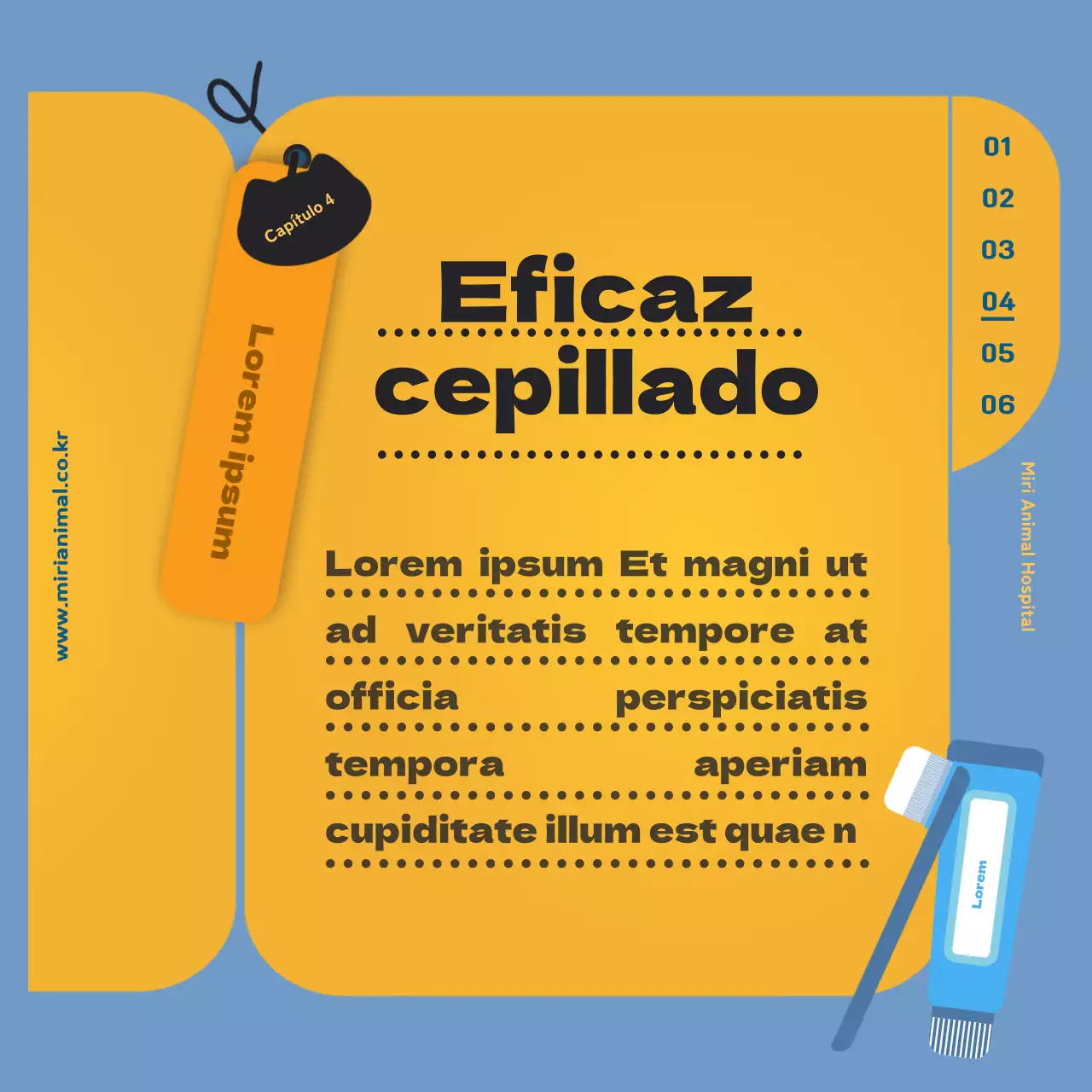 La información sanitaria de su gato, resaltada en la hoja amarilla de registro sanitario.