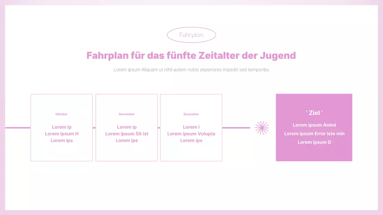 Ein rosafarbener und sauberer Leitfaden zur Cluborientierung