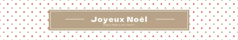 Papier cadeau de Noël à pois