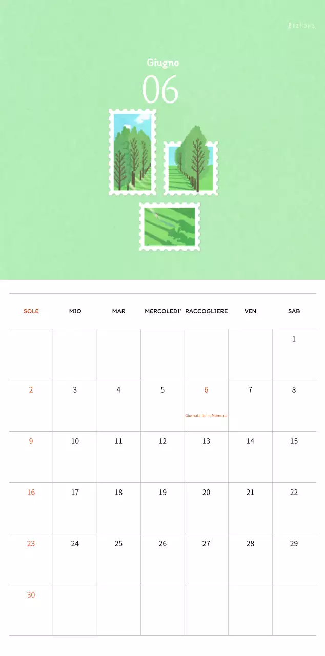 Illustrazioni di francobolli con un concetto caldo