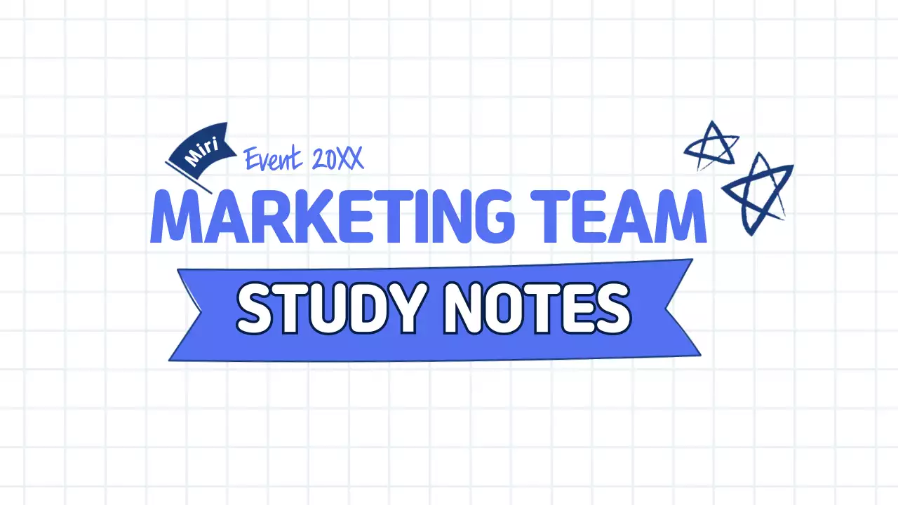 Blue Modern Marketing Guide Presentation