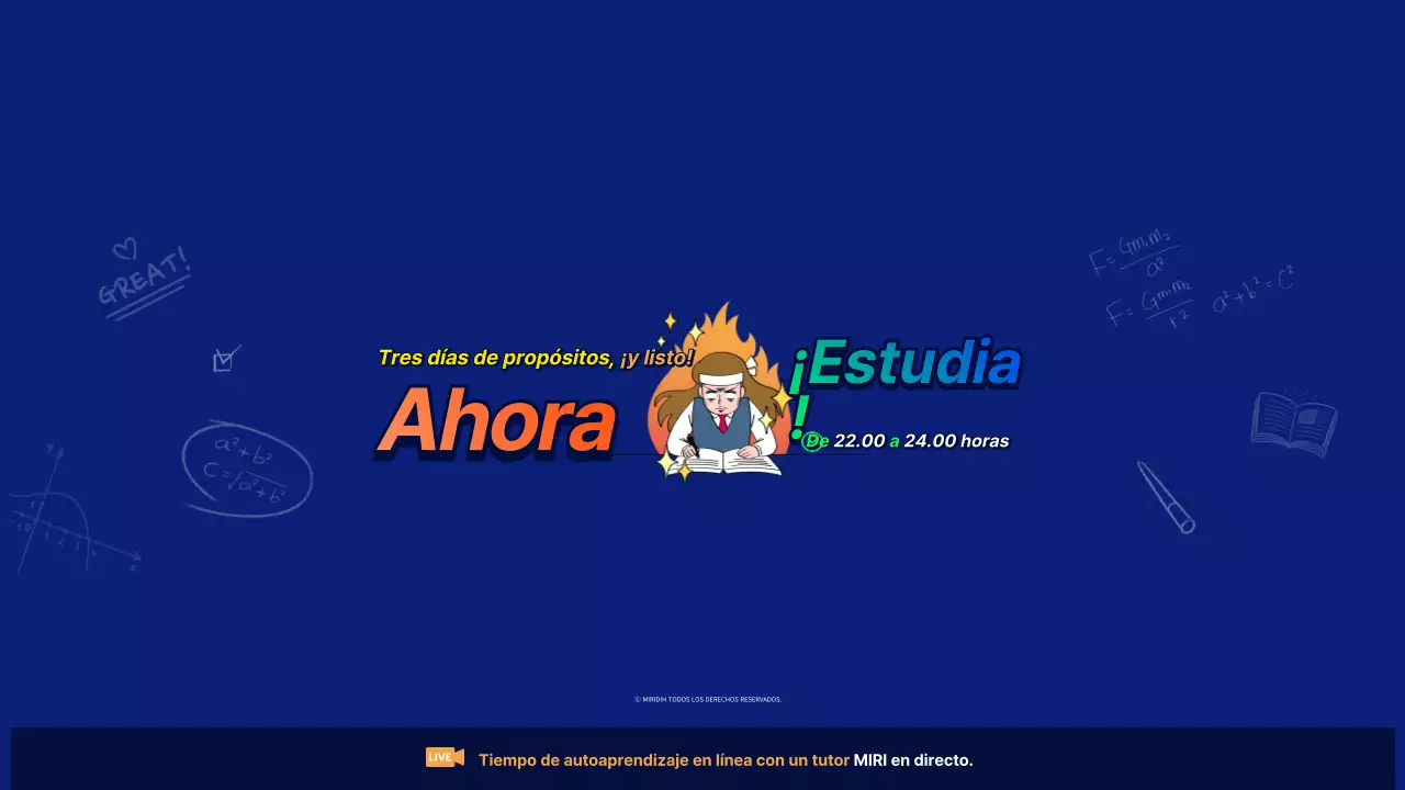 Divertidos elementos de dibujos animados en azul para estudiar