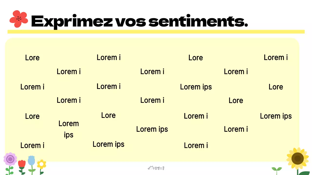 Pour les activités de l'école primaire