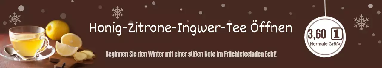Honig-Zitrone-Ingwer-Tee