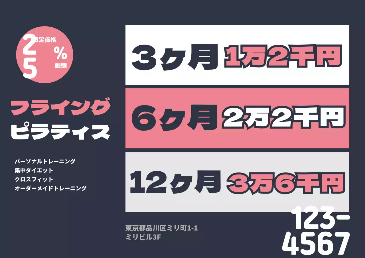 フライングピラティス_ガロポスター