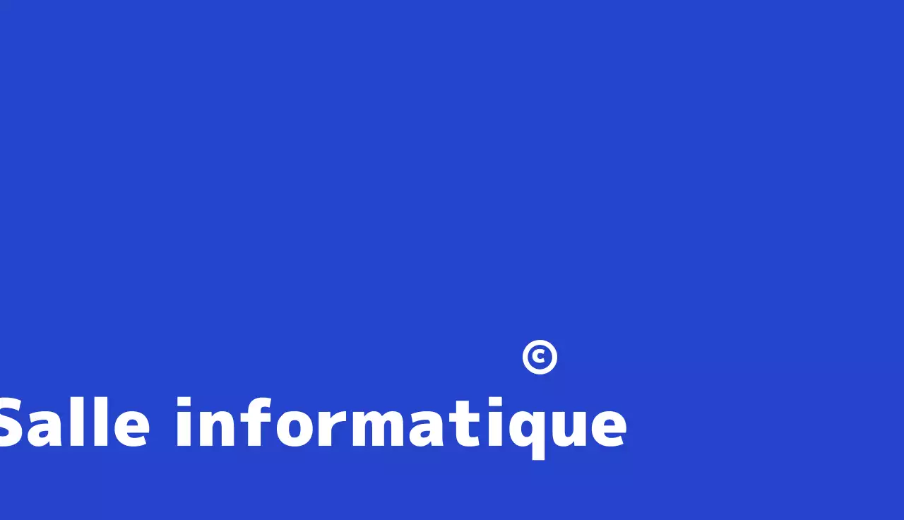 Carte de visite avec le logo de votre entreprise sur fond bleu