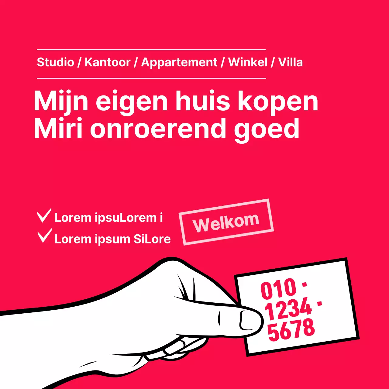 Het huis waarin je woont