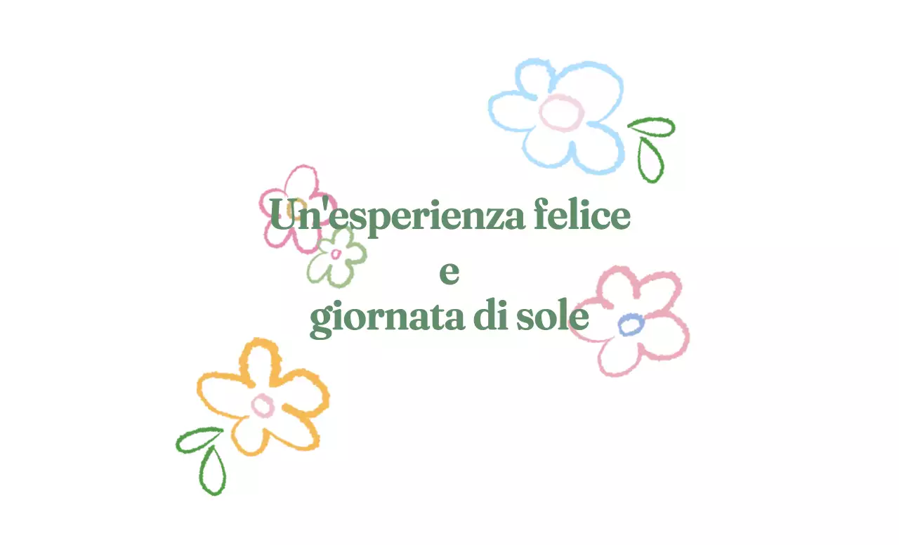 Disegno verde Fiore concept merchandising