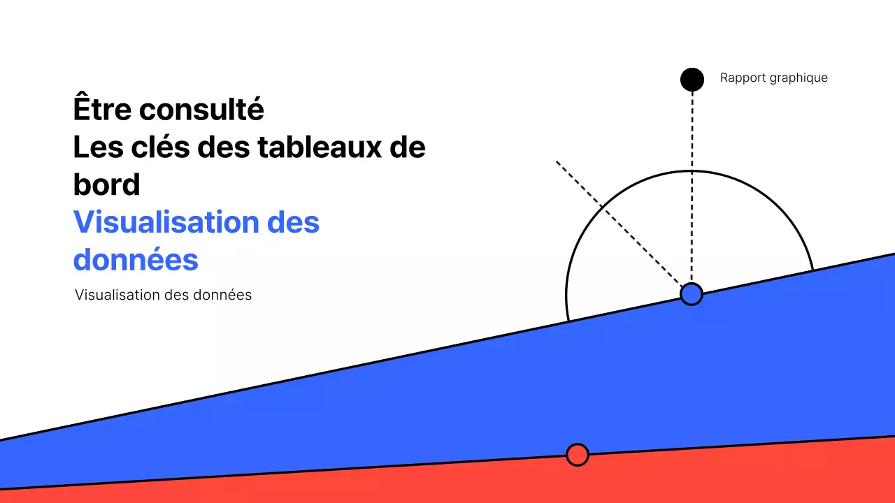 Un simple tableau de bord blanc et bleu