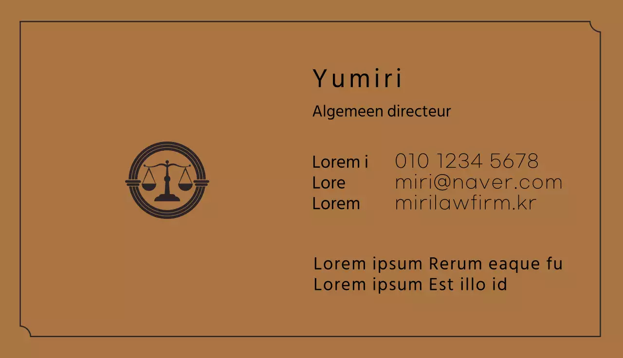 bruin logo schoon advocatenkantoor