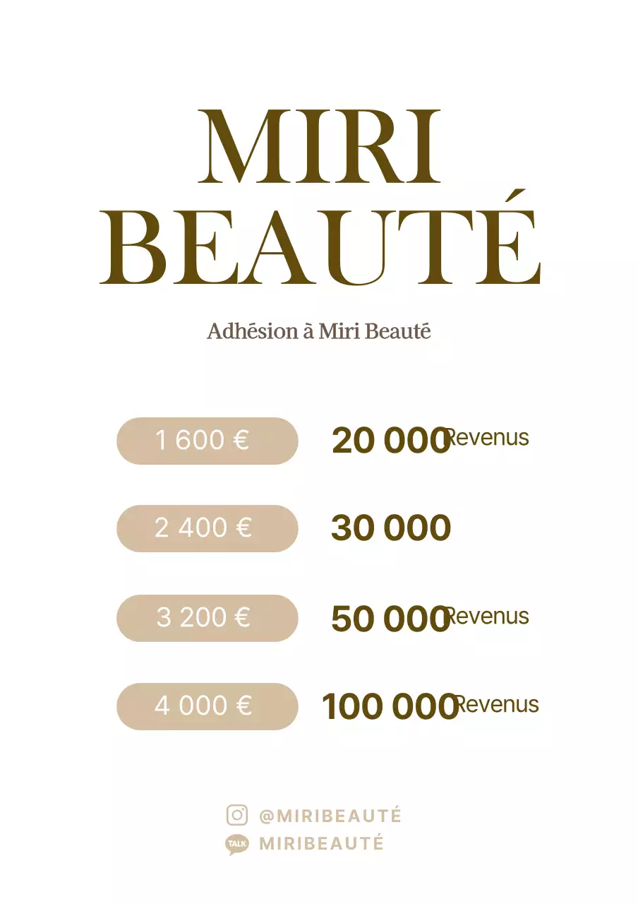 Table de menu en acrylique pour salon de massage de luxe brun