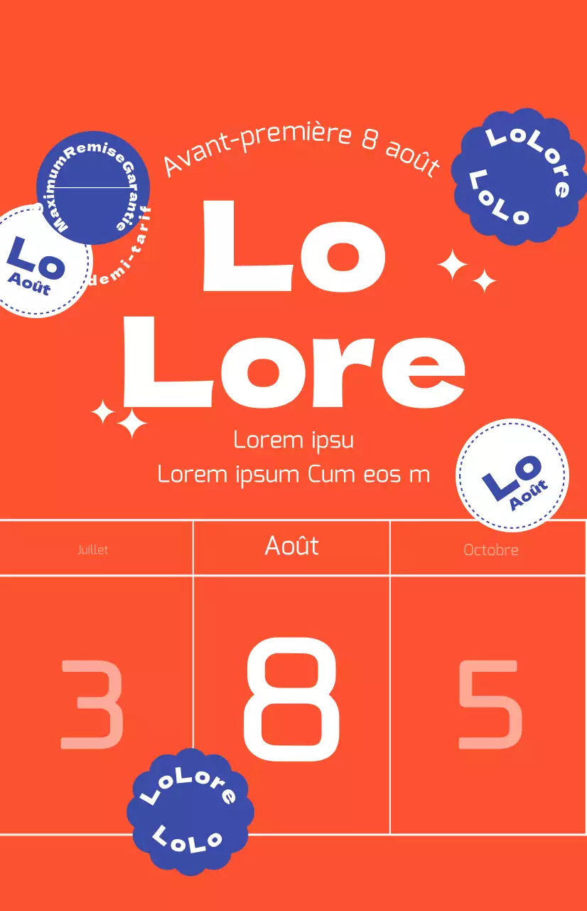 Promotion des réductions avec un arrière-plan en rouge gras