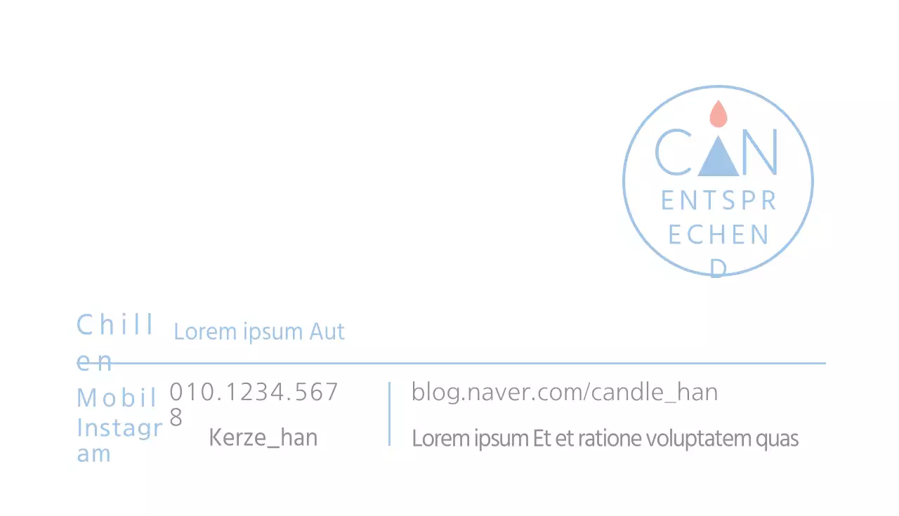 Handgemachte Sojakerzen