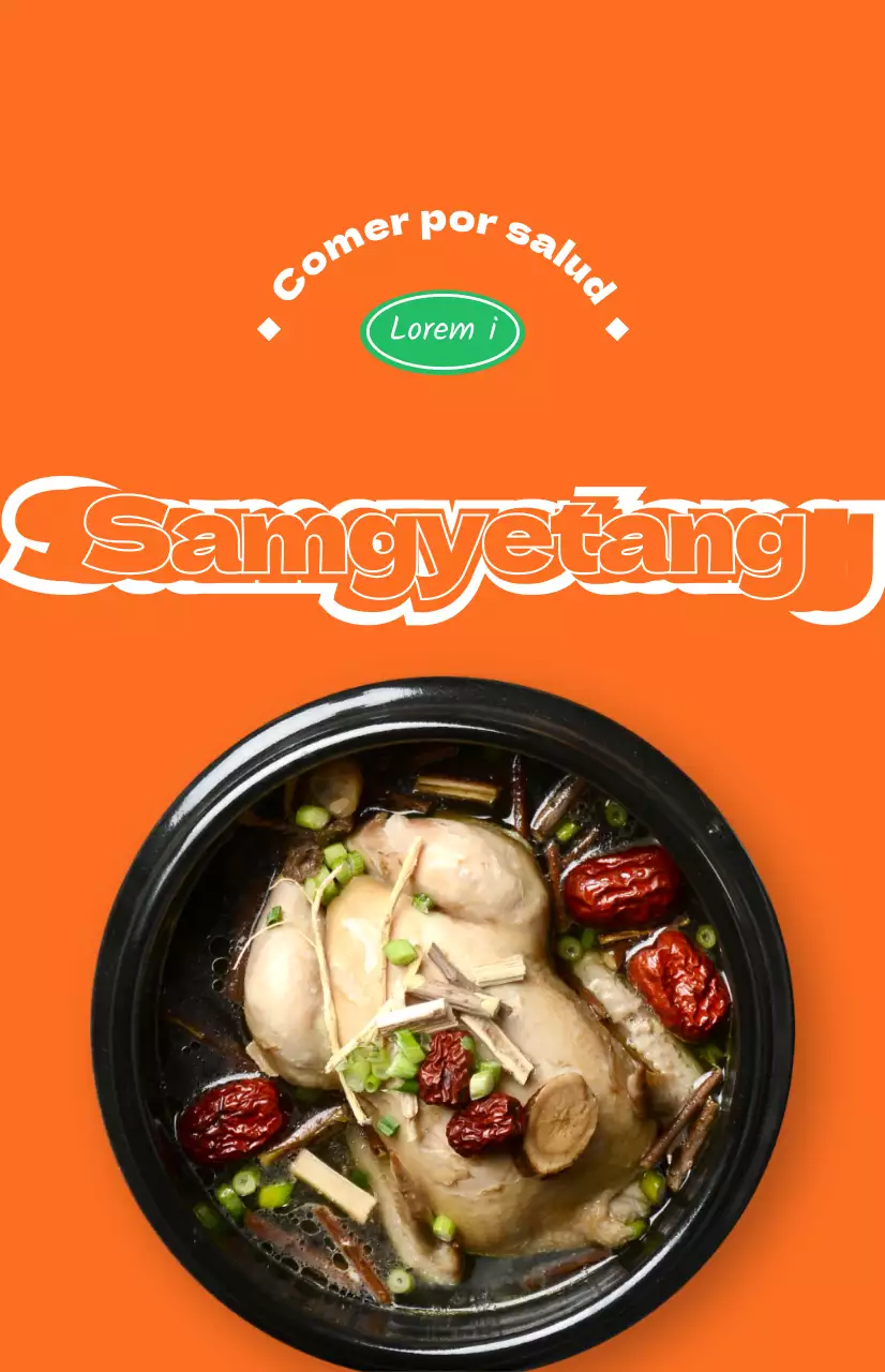 Promociones de restaurantes con fotos en color de distintos alimentos veraniegos