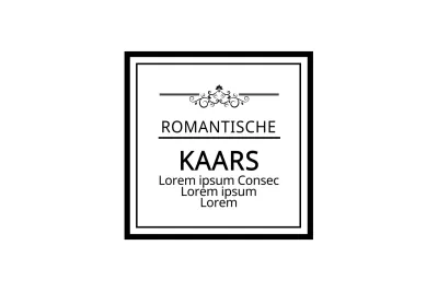 kaars ROMANTIQUE