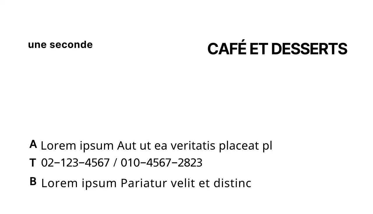 Carte de visite à l'effigie de la marque_2