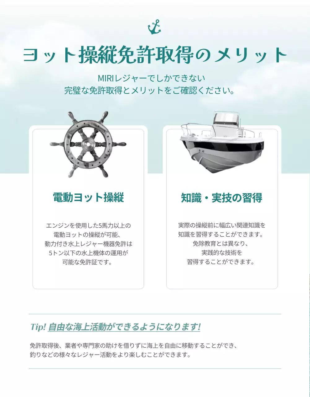 ミント モダン 教育 パンフレット 詳細ページ