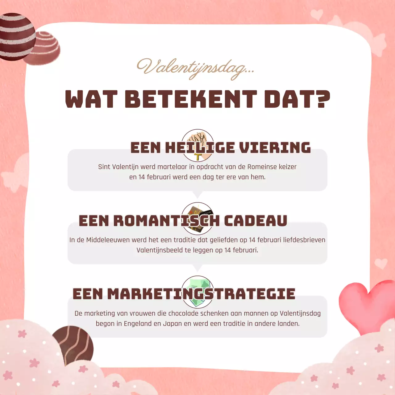 Valentijnsdag thema met roze toon schattige en warme hand tekening concept