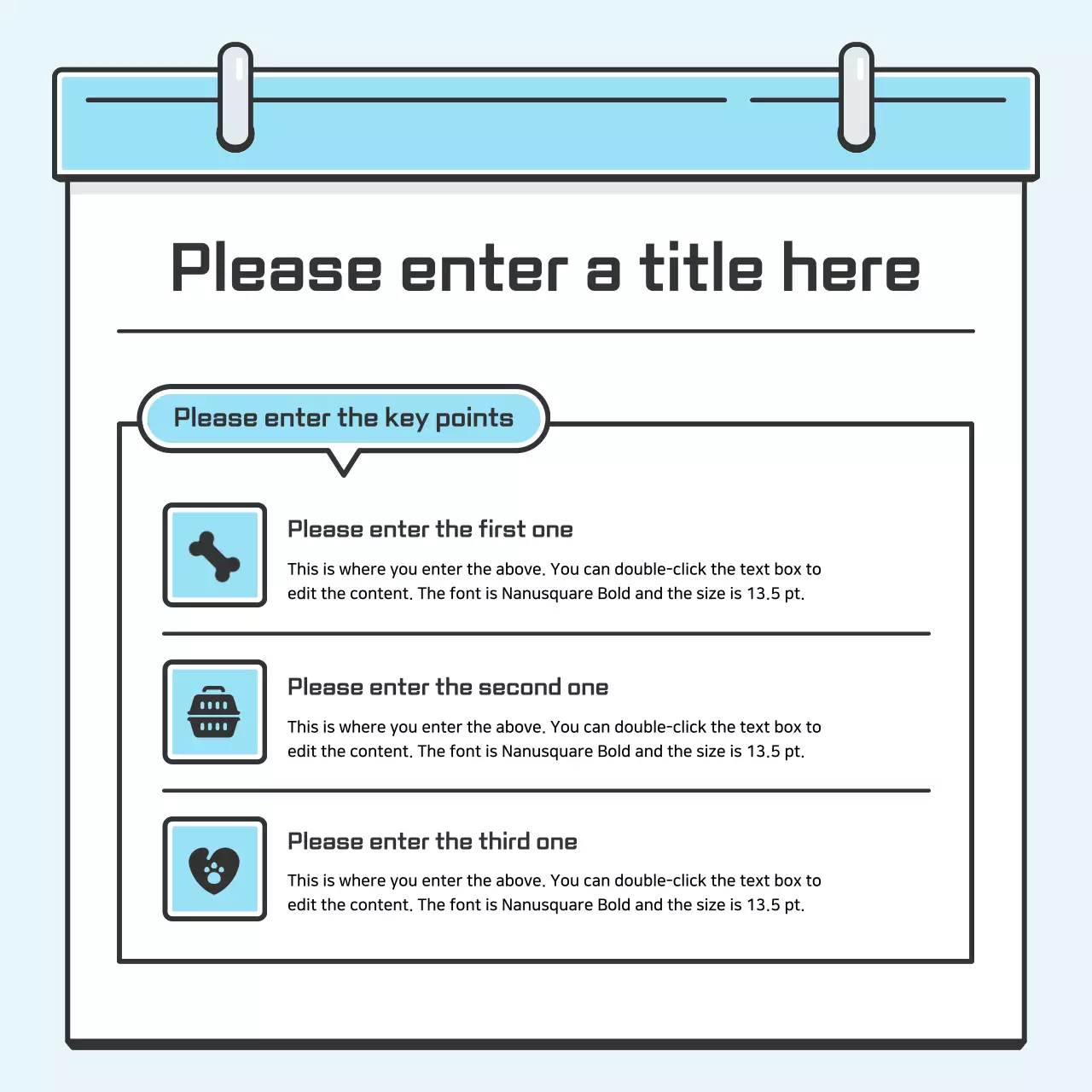 Blue Minimal Templates Guide Instagram Carousel