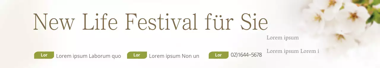 New Life Festival Veranstaltung