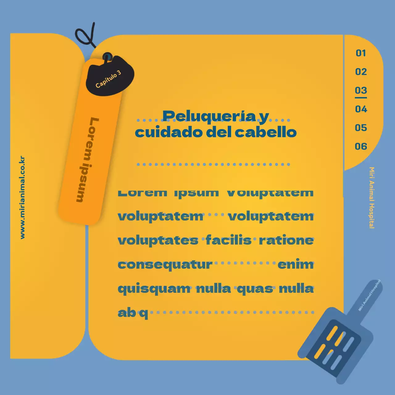 La información sanitaria de su gato, resaltada en la hoja amarilla de registro sanitario.