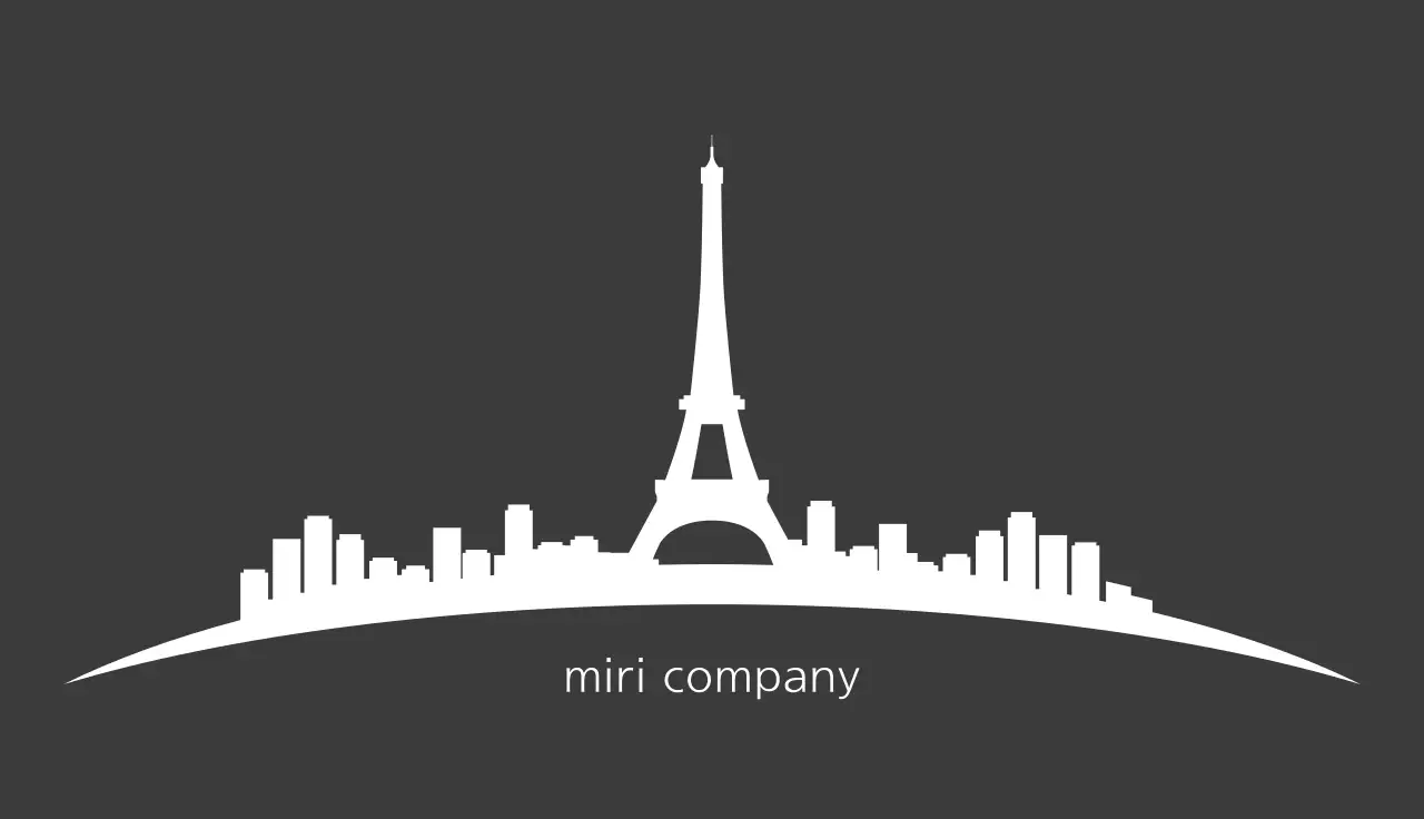 黒 シンプル ビジネス 名刺