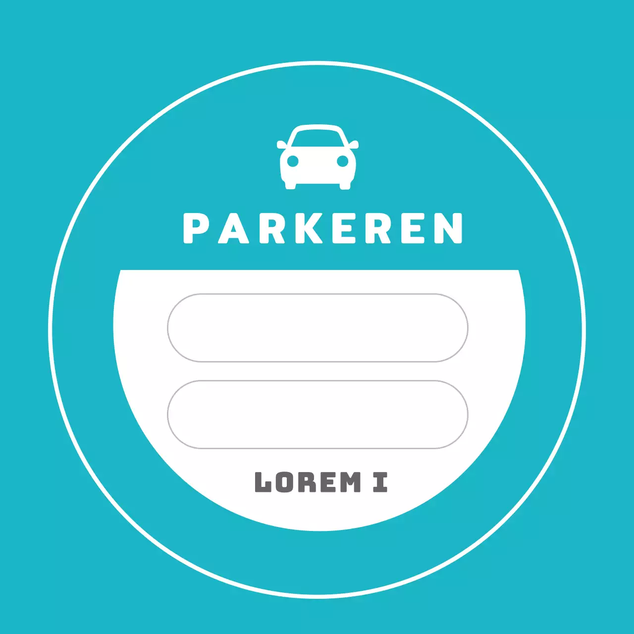 Sky Geïllustreerde Parkeergids