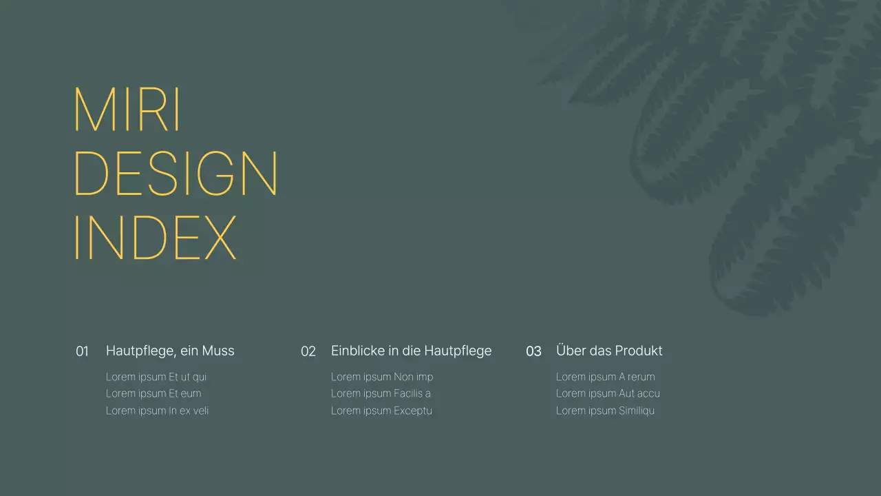 Green Black Tone Schönheitspflege Produktführer