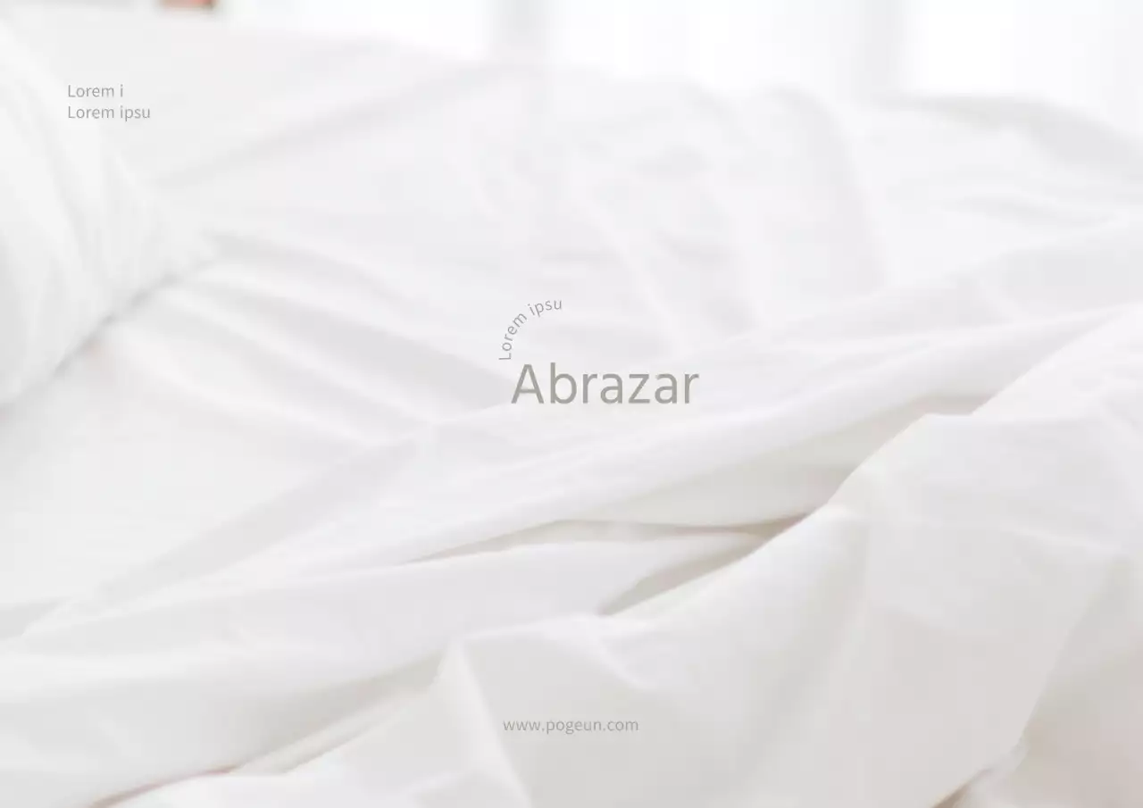 Promover ropa de cama acogedora en tonos blancos